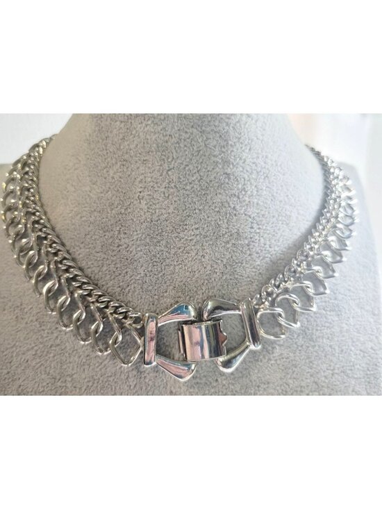 Unbranded Jewelry - Chunky Stainless Steel Curb Chain Necklace Industrial Clasp Punk Streetwear